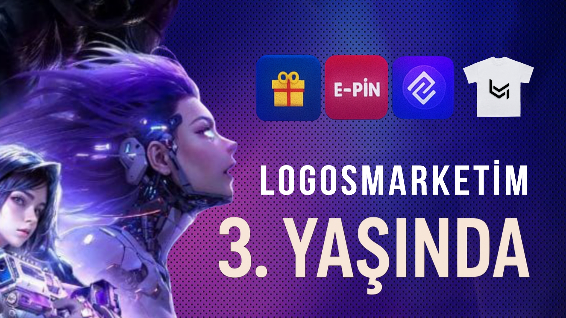 Logos marketim yıl dönümü çekilişler kampanyalar ile başladı..