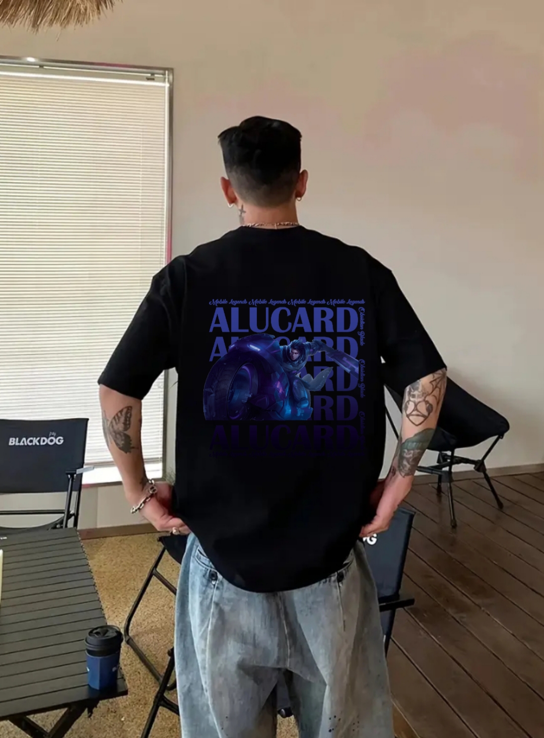 Alucard Legends Kostümlü Mobile Legends Unisex tişört