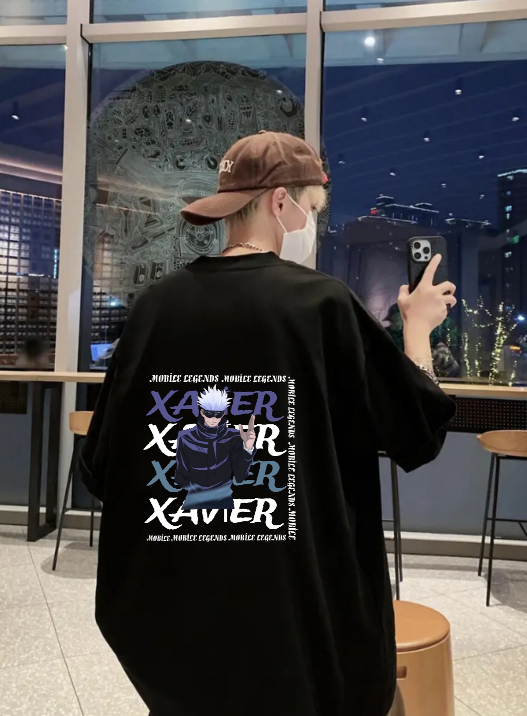 Xaxier mobile Legends t-shirt unisex özel baskı