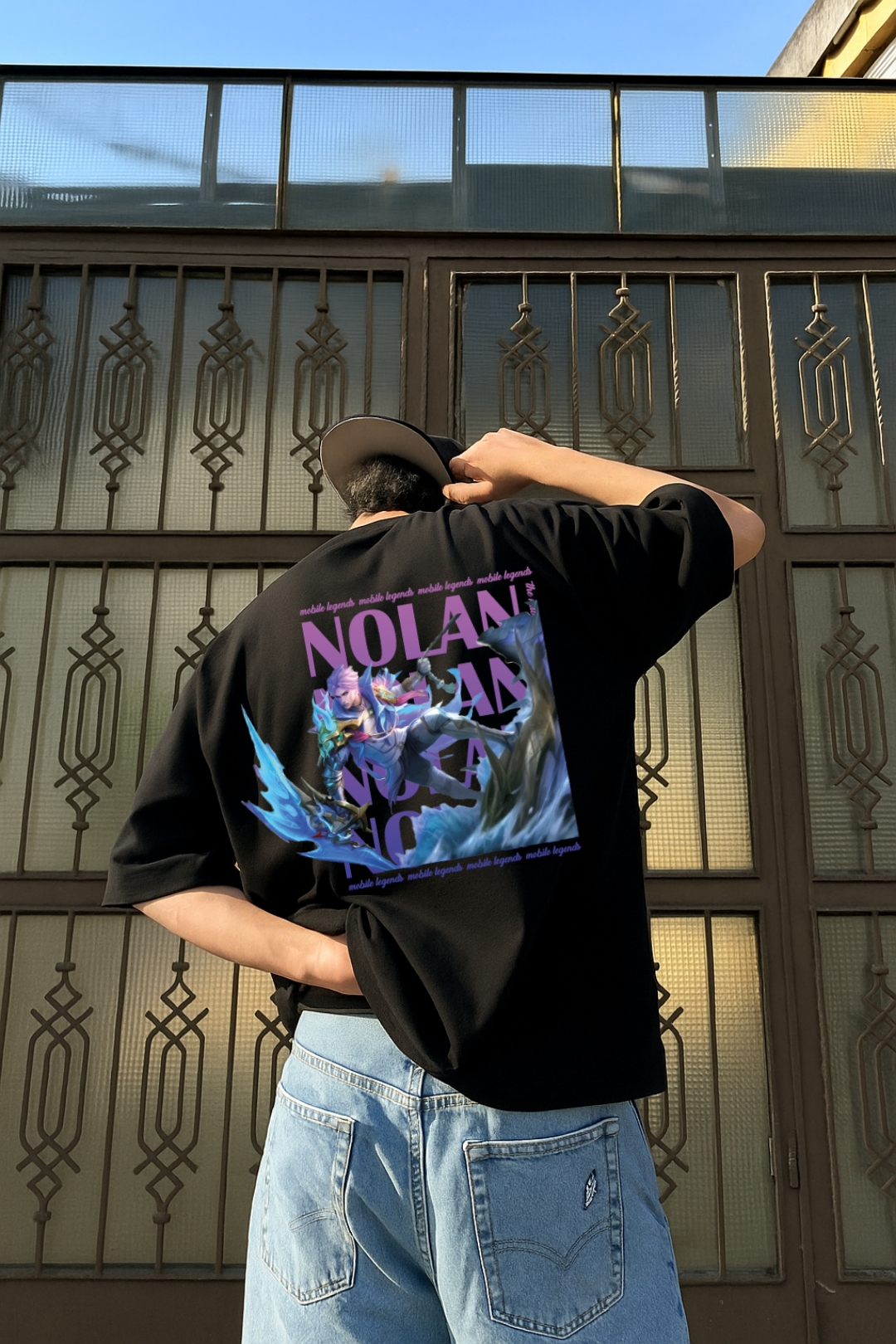 Nolan 11.11 Karakterine özel Baskılı tişört Unisex