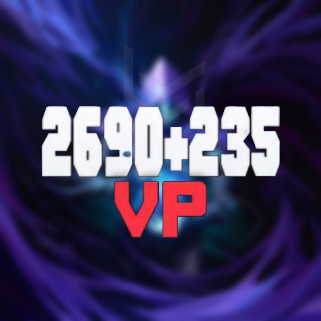 2925 VP Valorant Points 