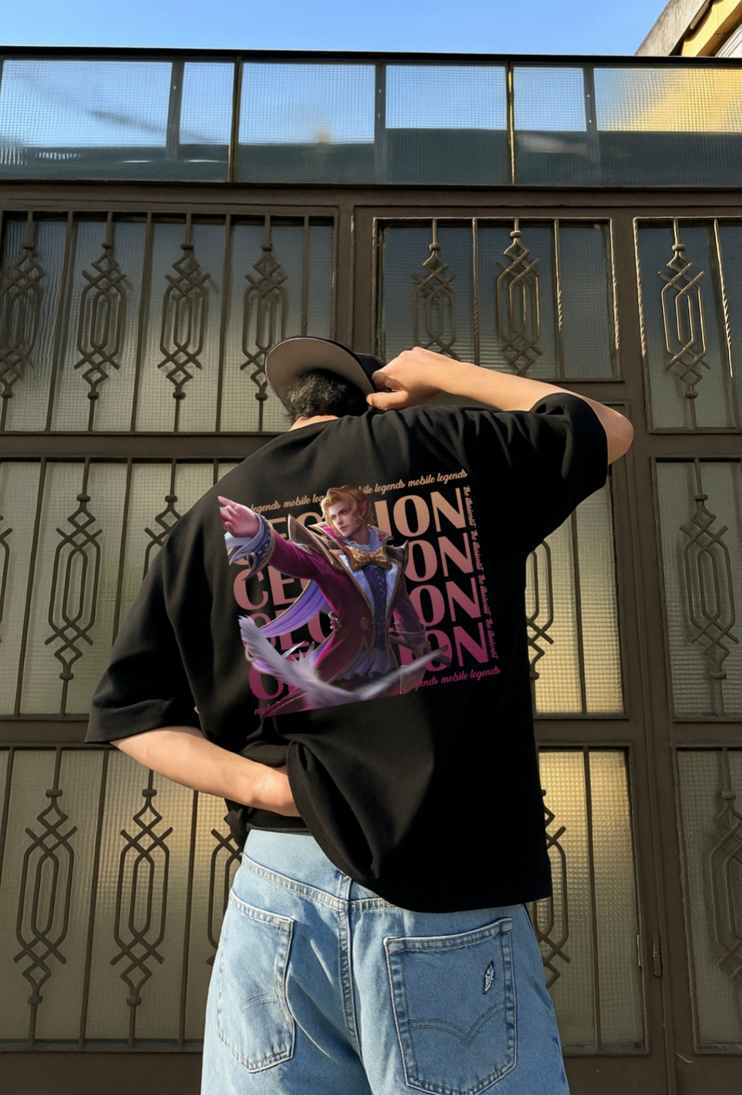 Cecilion Mobile Legends karakterine özel t-shirt