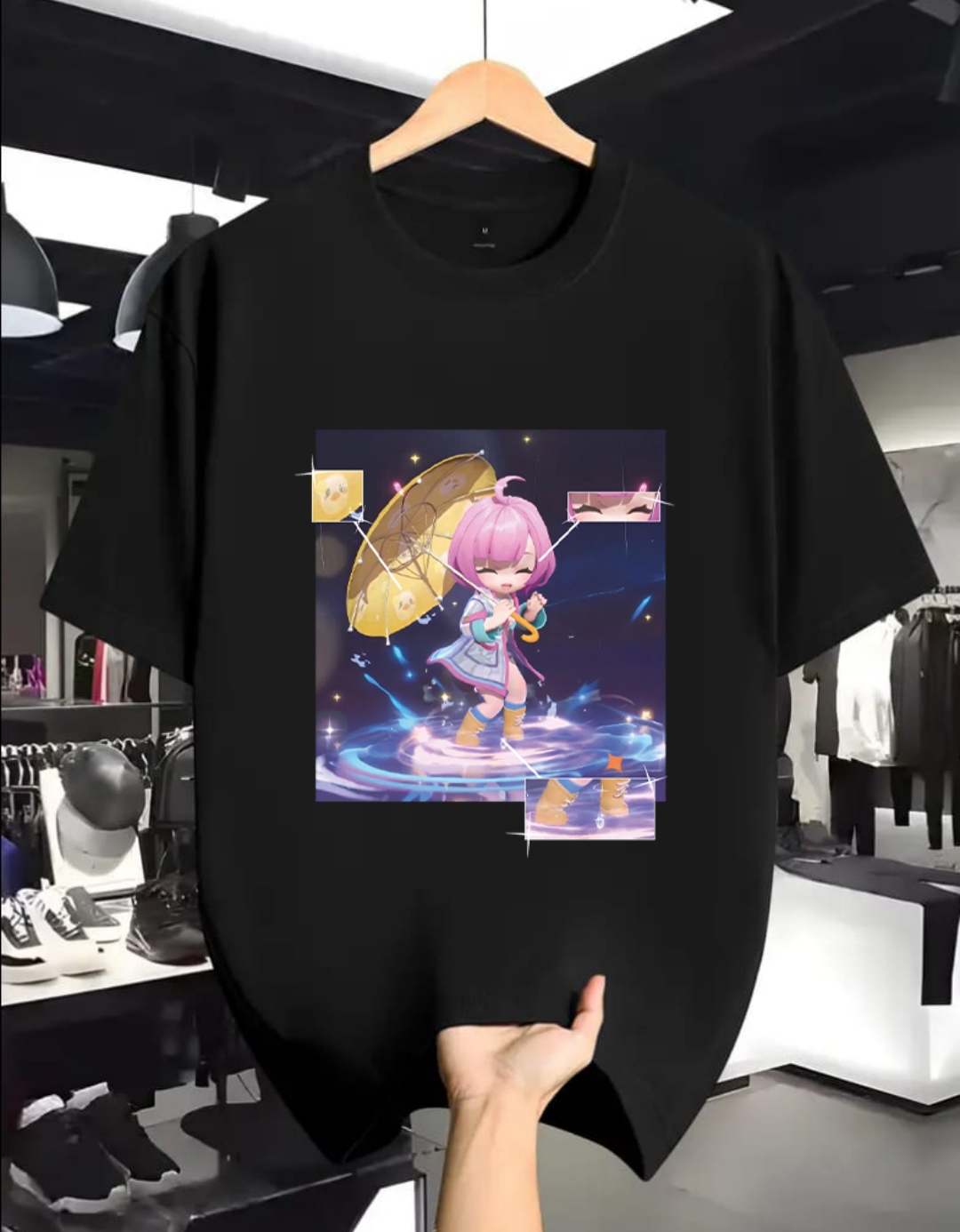 Kagura Mobile Legends karakterine özel tişört unisex